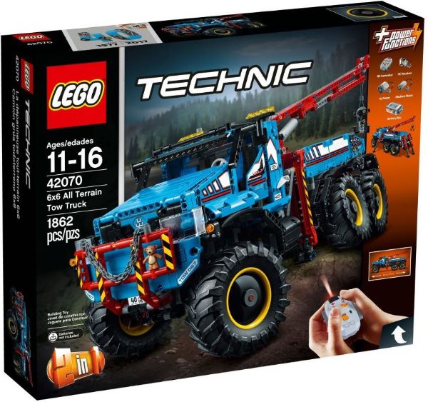 Afbeeldingen van LEGO Technic 42070 6x6 Allterrain-sleepwagen