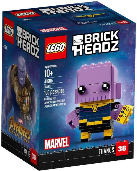 Afbeeldingen van LEGO BrickHeadz 41605 Marvel Avengers Thanos