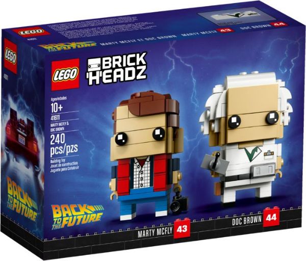 Afbeeldingen van LEGO BrickHeadz 41611 Marty McFly & Doc Brown