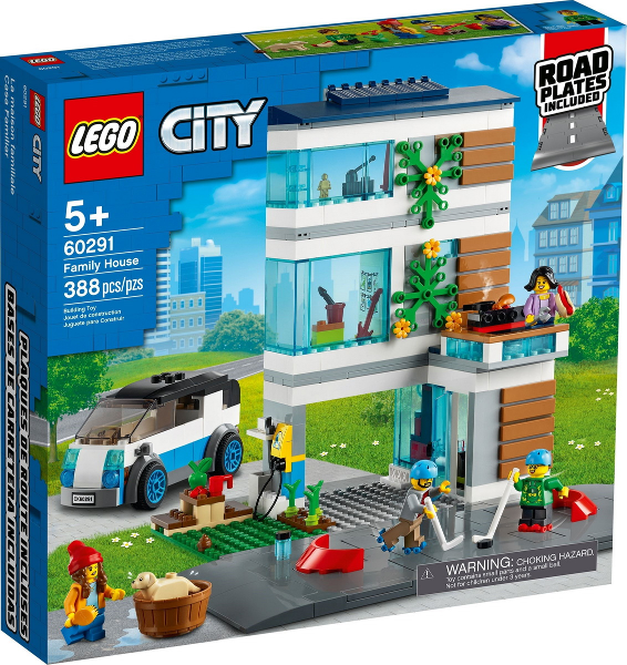 Afbeeldingen van LEGO City 60291 Familiehuis 