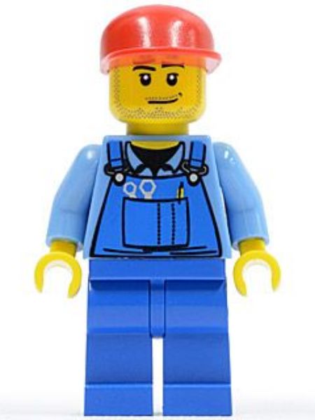 Afbeeldingen van Farm Hand, Blue Overalls- cty0134- City