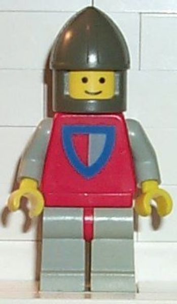 Afbeeldingen van Classic - Knight, Shield Red/Gray- cas075-Castle