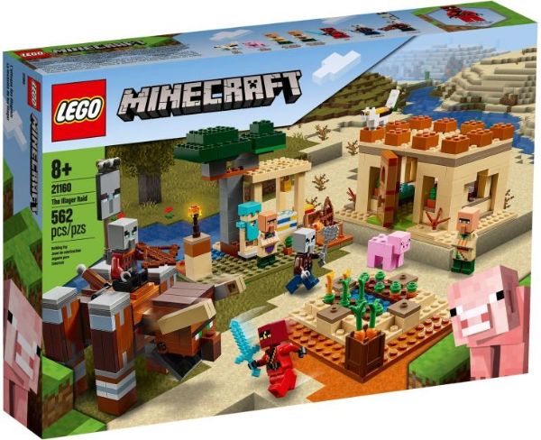 Afbeeldingen van LEGO Minecraft 21160 De Illager Overval