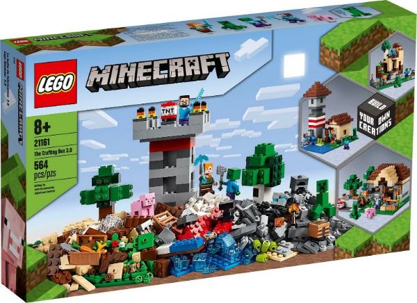 Afbeeldingen van LEGO Minecraft 21161 The Crafting Box 3.0