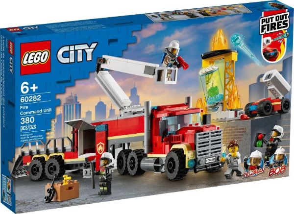 Afbeeldingen van LEGO City 60282 Grote Ladderwagen