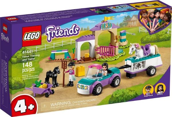 Afbeeldingen van LEGO Friends 4+ 41441 Paardentraining en Aanhanger
