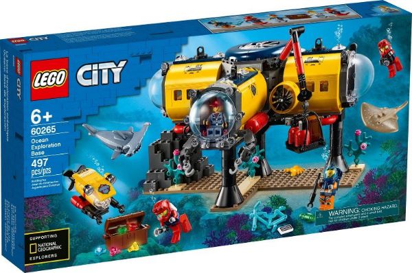 Afbeeldingen van LEGO City 60265 Oceaan Onderzoeksbasis