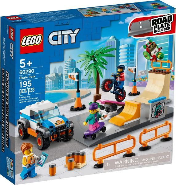 Afbeeldingen van LEGO City 60290 Skatepark