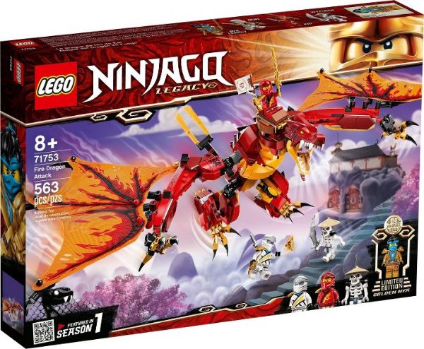 Afbeeldingen van LEGO Ninjago 71753 Legacy Vuurdraak Aanval