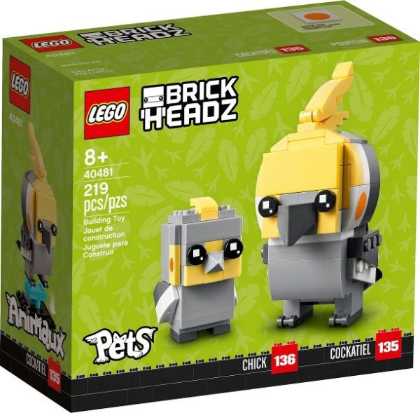 Afbeeldingen van LEGO BrickHeadz™ 40481 Valkparkiet