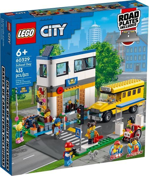 Afbeeldingen van LEGO City 60329 Schooldag