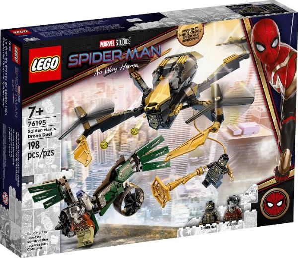 Afbeeldingen van LEGO Marvel Spiderman's 76195 Dronduel