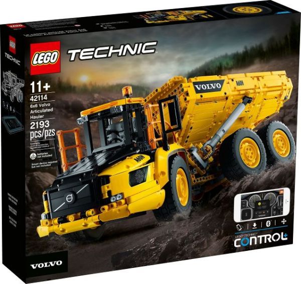 Afbeeldingen van LEGO Technic Volvo 42114 6x6 Truck met Kieptrailer