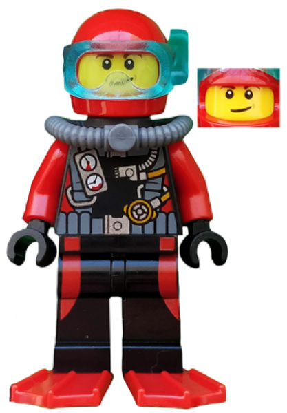 Afbeeldingen van Scuba Diver, Male- cty0558- City