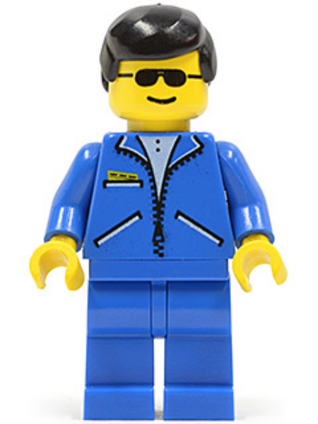 Afbeeldingen van Jacket Blue - Blue Legs - jbl007- City