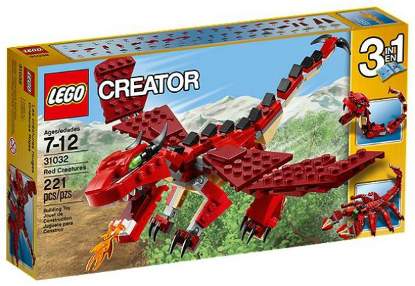 Afbeeldingen van LEGO Creator 31032 Rode Dieren