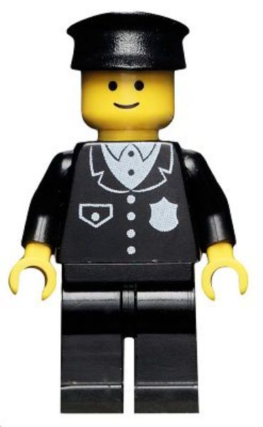 Afbeeldingen van Police - Suit with 4 Buttons- cop015- City