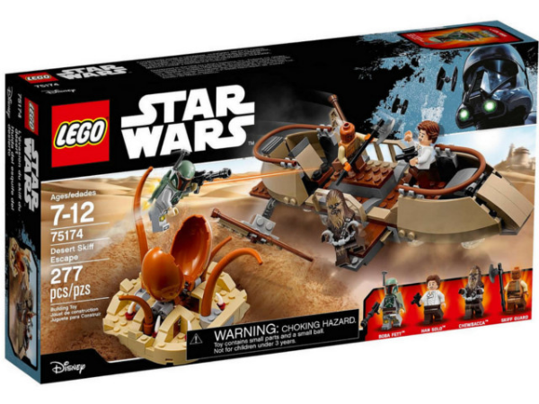 Afbeeldingen van LEGO Star Wars 75174 Woestijnskiff-ontsnapping