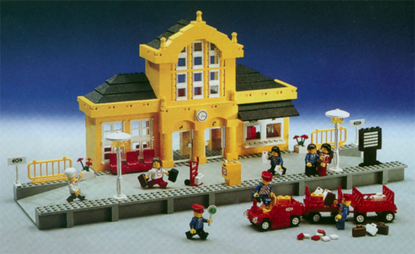 Afbeeldingen van LEGO System 4554 Metro Station
