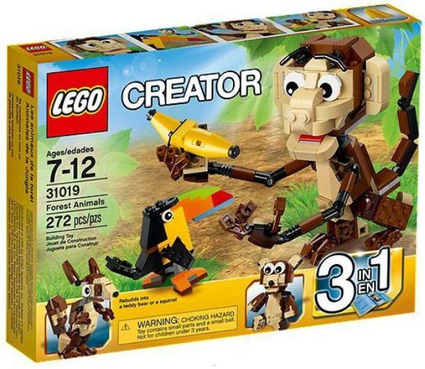 Afbeeldingen van LEGO Creator 31019 Bosdieren