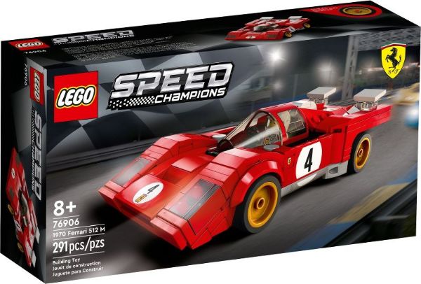 Afbeeldingen van LEGO Speed Champions 76906 1970 Ferrari 512 M