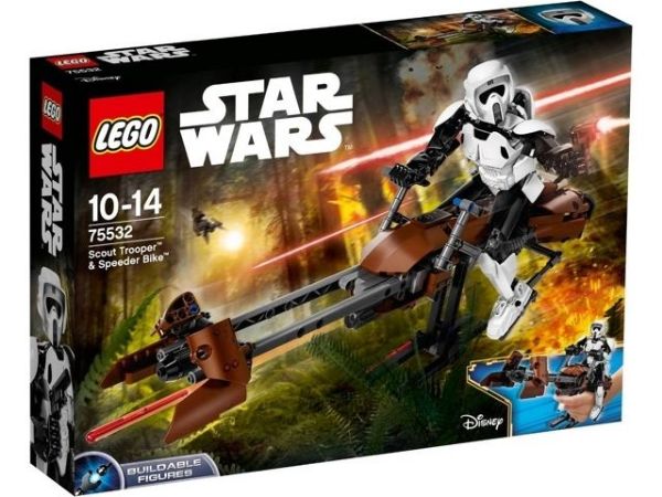 Afbeeldingen van LEGO Star Wars 75532 Scout Trooper & Speeder Bike