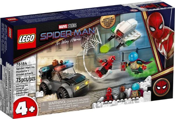 Afbeeldingen van LEGO Marvel 76184 Spiderman vs. Mysterio Droneaanval