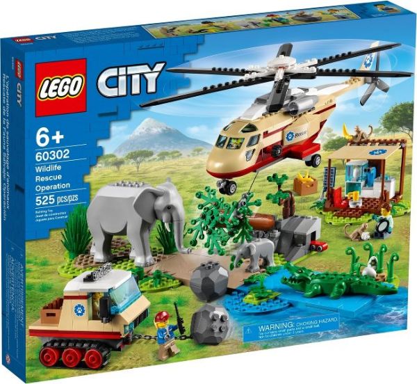 Afbeeldingen van LEGO City 60302 Wildlife Rescue Operatie