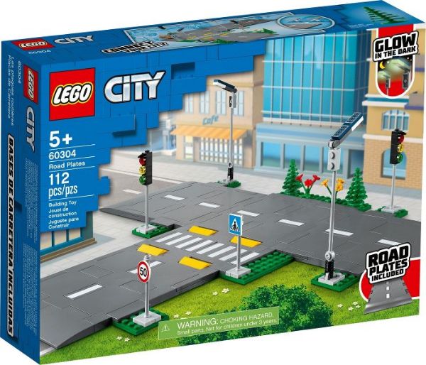 Afbeeldingen van LEGO City 60304 Wegplaten