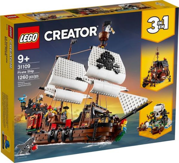 Afbeeldingen van LEGO Creator 31109 Piratenschip