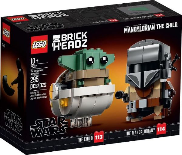 Afbeeldingen van LEGO BrickHeadz 75317 Star Wars De Mandalorian & Baby Yoda