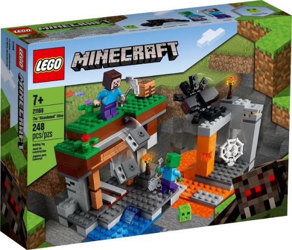 Afbeeldingen van LEGO Minecraft 21166 De "Verlaten" Mijn