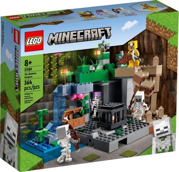 Afbeeldingen van LEGO Minecraft 21189 De skeletkerker