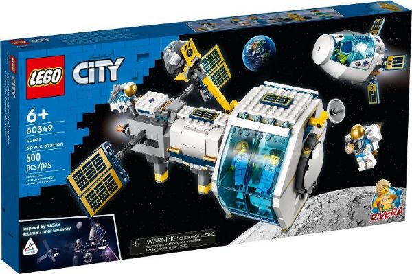 Afbeeldingen van LEGO City 60349 Ruimtestation op de Maan