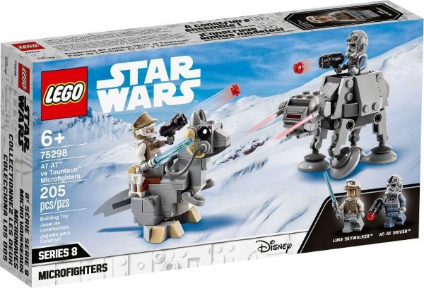Afbeeldingen van LEGO Star Wars 75298 AT-AT vs. Tauntaun Microfighters