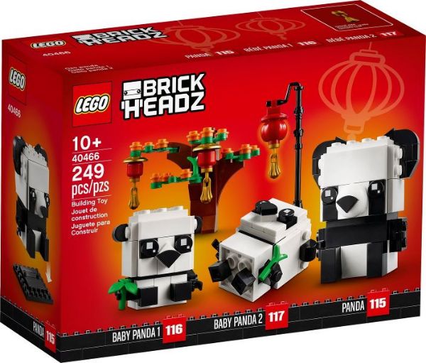 Afbeeldingen van LEGO Brickheadz 40466 Chinees Nieuwjaar - Panda
