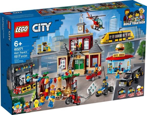 Afbeeldingen van LEGO City 60271 Marktplein