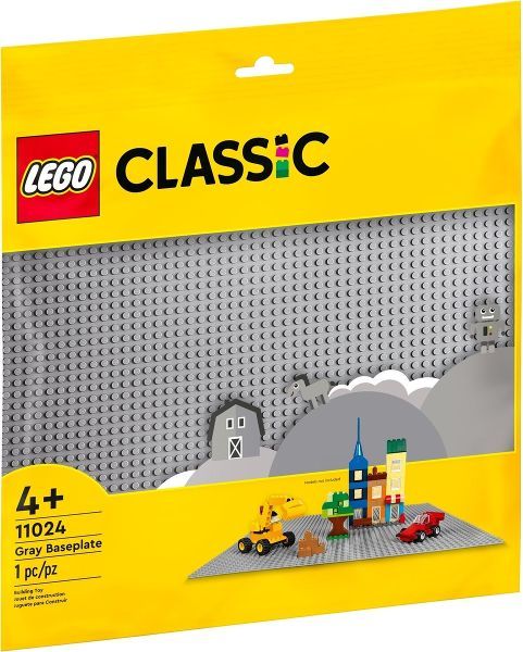 Afbeeldingen van LEGO Classic 11024 Grijze Bouwplaat