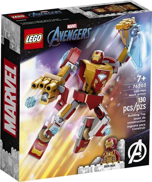 Afbeeldingen van LEGO Marvel 76203 Iron Man Mechapantser