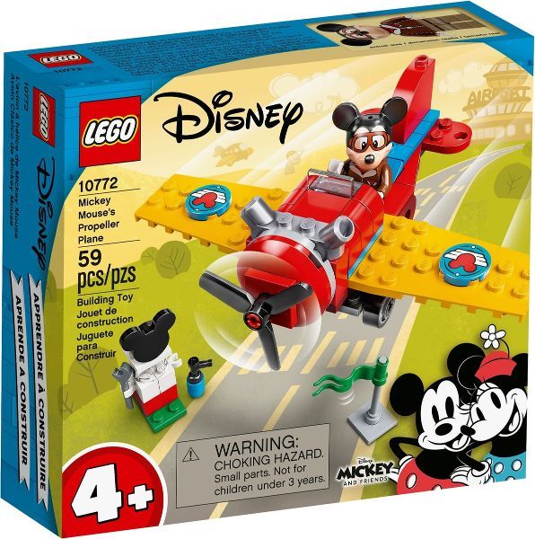 Afbeeldingen van LEGO Disney 10772 Mickey Mouse Propellervliegtuig