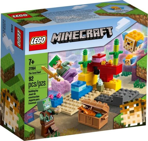 Afbeeldingen van LEGO Minecraft 21164 Het Koraalrif