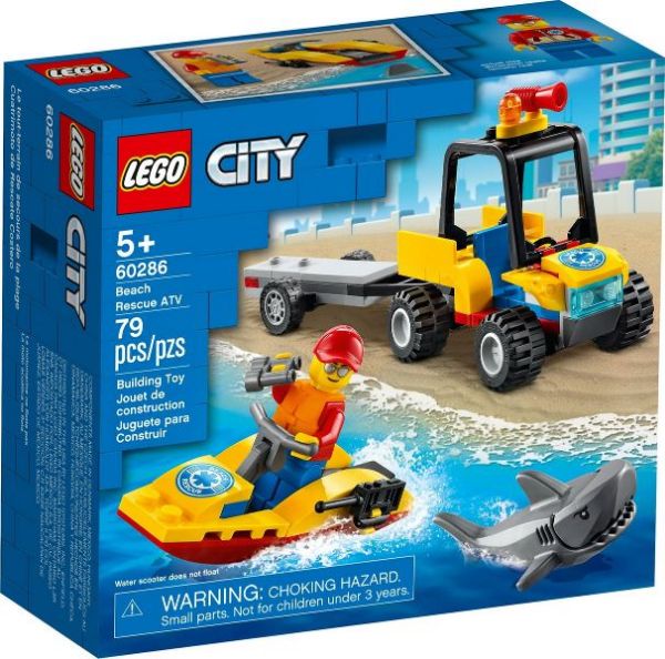 Afbeeldingen van LEGO City 60286 ATV Strandredding