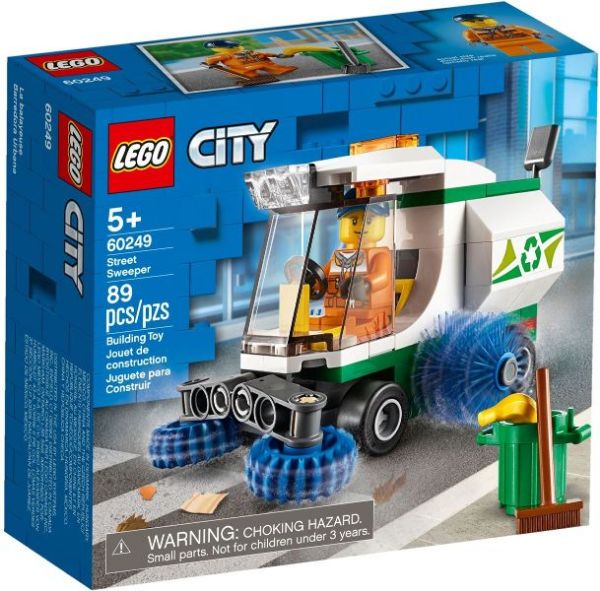 Afbeeldingen van LEGO City 60249 Straatveegmachine