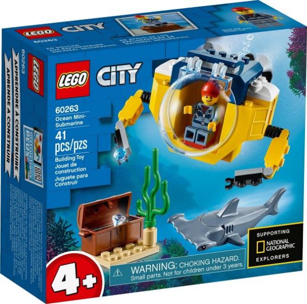 Afbeeldingen van LEGO City 60263 Oceaan Mini-Duikboot