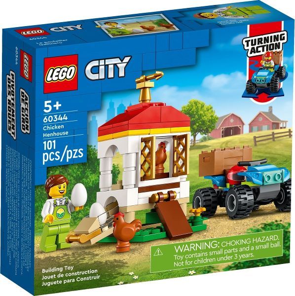 Afbeeldingen van LEGO City 60344 Farm Kippenhok