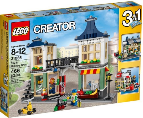 Afbeeldingen van LEGO Creator 31036 Speelgoedwinkel en Supermarkt 