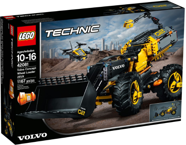 Afbeeldingen van LEGO Technic 42081 Volvo Concept Wiellader ZEUX 