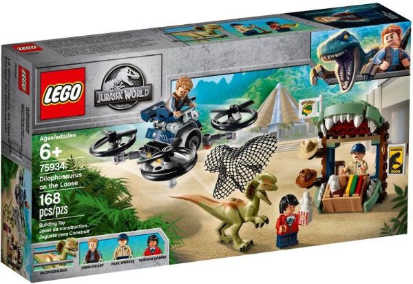 Afbeeldingen van LEGO Jurassic World 75934 Dilophosaurus Ontsnapt
