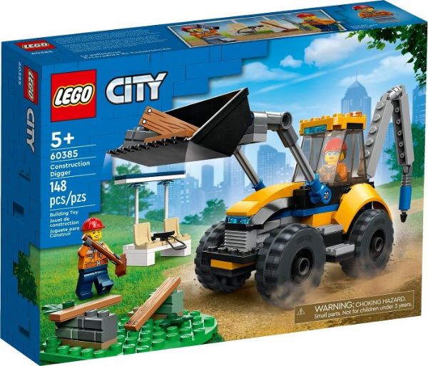 Afbeeldingen van LEGO City 60385 Graafmachine