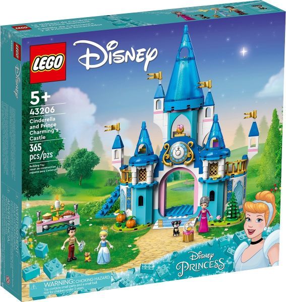 Afbeeldingen van LEGO Disney Princess 43206 Het kasteel van Assepoester